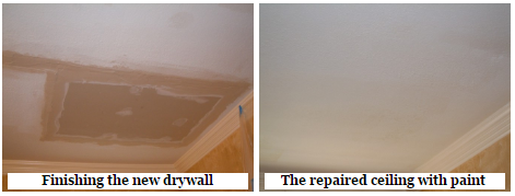 drywall ceiling repair